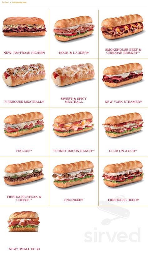 firehouse subs washington rd. menu|firehouse subs menu with pictures.